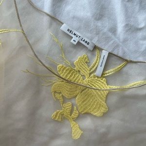 Helmut Lang SS18 Orchid Mesh Top